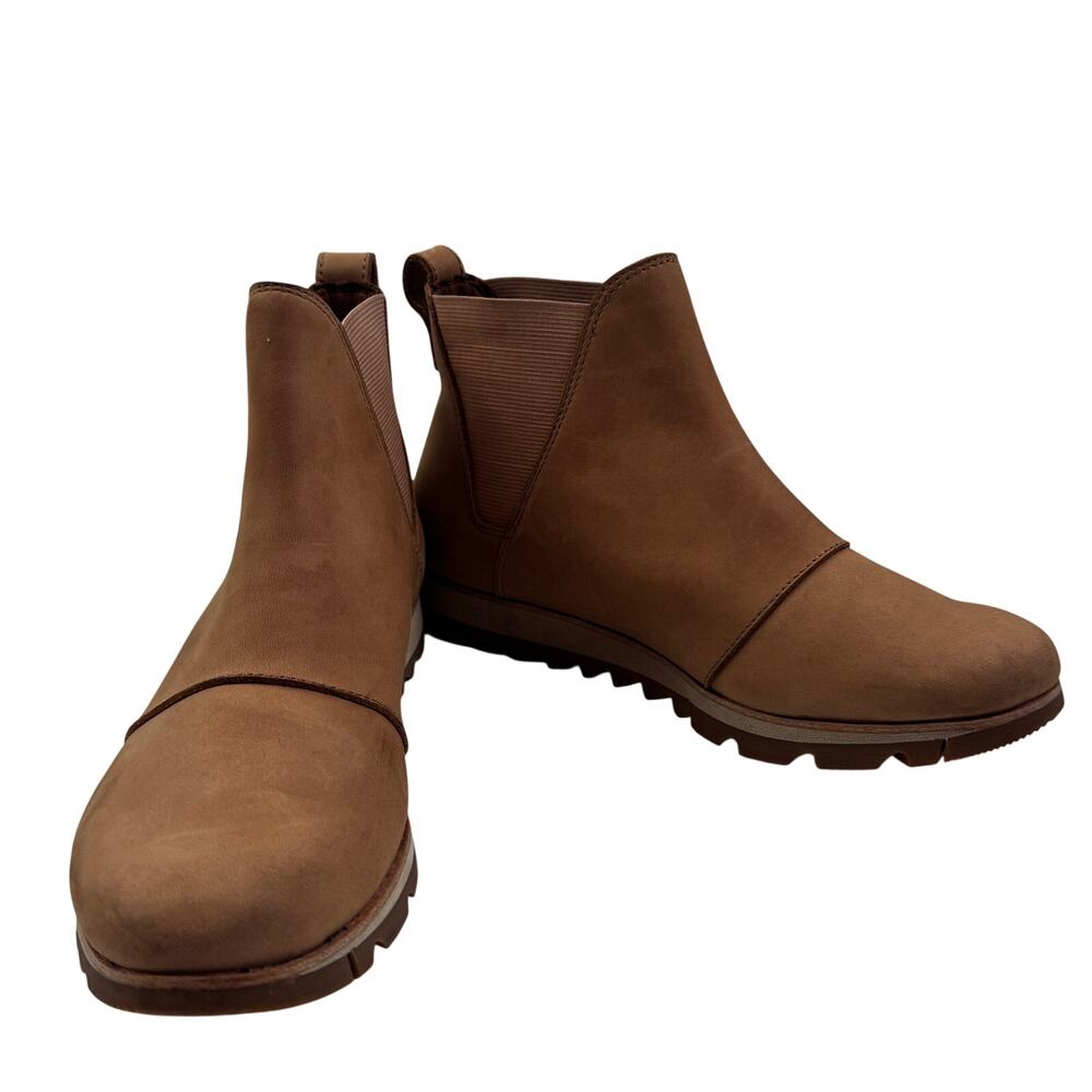 Sorel Harlow Suede Leather Waterproof Outdoor Winter Pull On Boots Women's 8